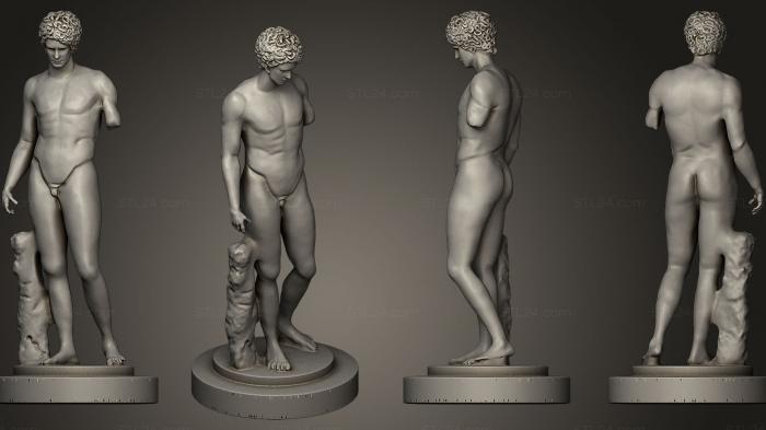 Statues antique and historical (Hermitage Museum, STKA_0862) 3D models for cnc